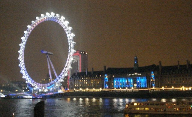 White London Eye