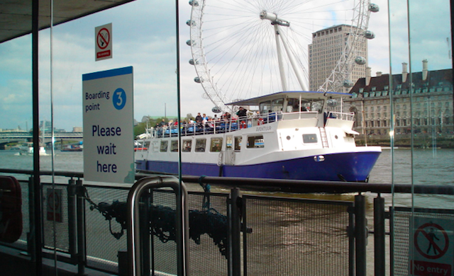 Pier Thames Clipper-Londres