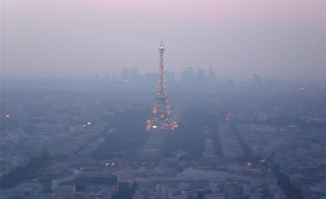 tour Eiffel vista da tour Montparnasse