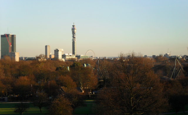 Primrose Hill_Vista-Londres