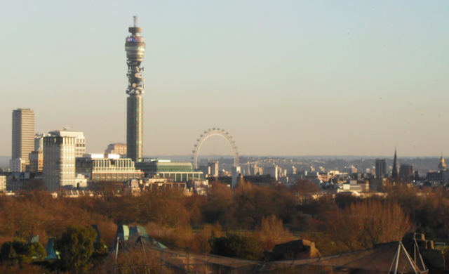 Primrose Hill_Vista-Londres