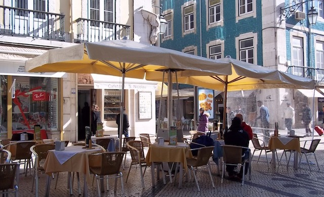 Café na Rua Augusta_Lisboa
