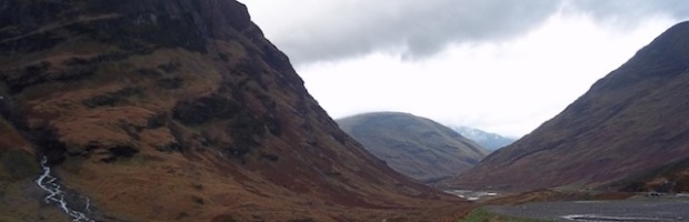 Geln Coe-Highlands-Escócia