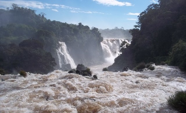 Cataratas vista da passarela