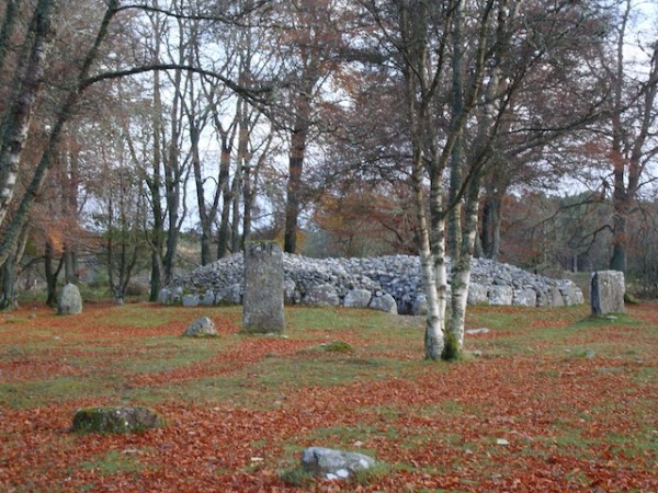 2500 BC – The Clava Cairns-Norte da Escócia