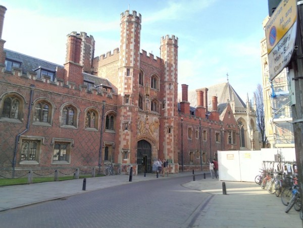 Tudor gatehouse- St Johns College-Cambridge