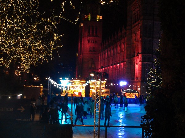 IceRink-National History Museum-Londres