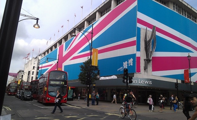 Oxford Street durante as Olimpíadas