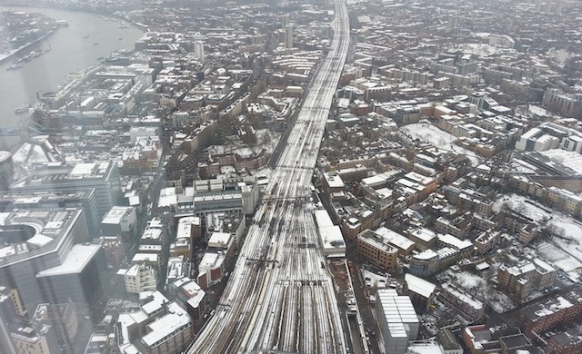 London Bridge Station- The View from The Shard