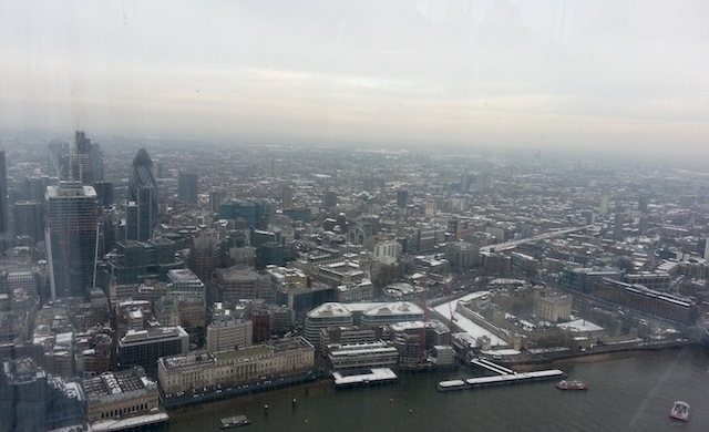 The View from The Shard - open air deck