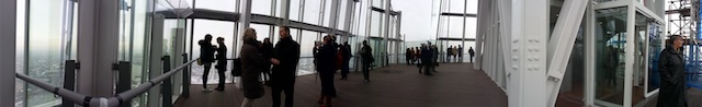 The View from the Shard panorâmica