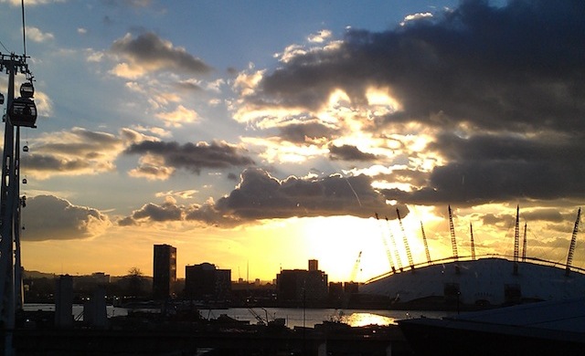 O2 Arena - View - Emirates Air Line Cable Car