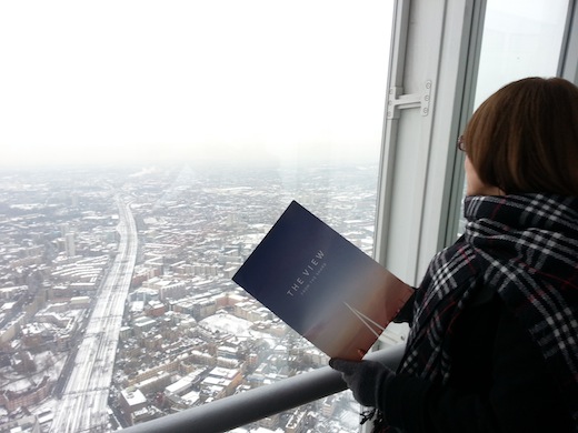 The view from The Shard