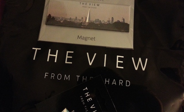 Souvenir  - The View from The Shard