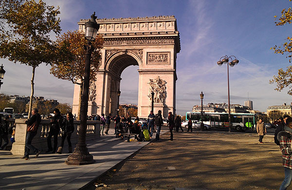 L'Arc du Triomphe -  Paris