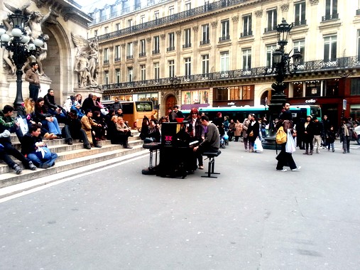 Escadarias da Opéra - Paris