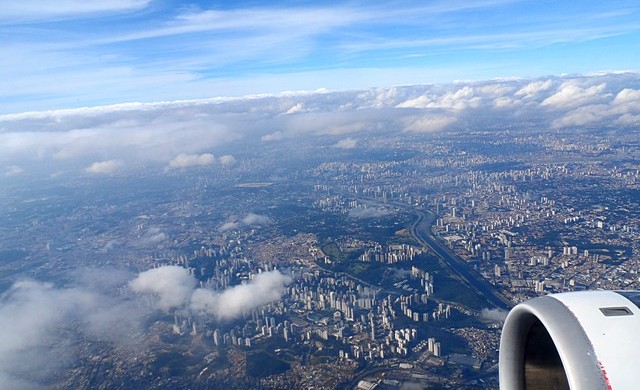 Chegando a São Paulo 