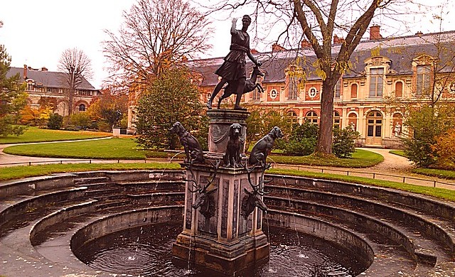 Fonte Diane - Jardins de Diane - Château de Fontainebleau