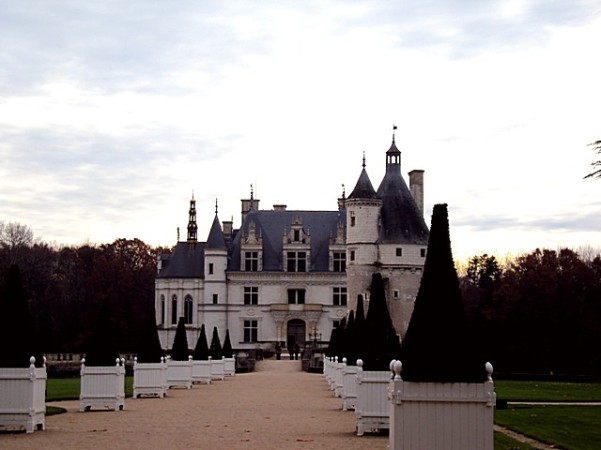 Caminho para o Château de Cheanonceau - foto: Patricia Blower