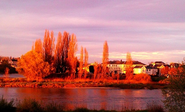 Entardecer - Vale do Loire