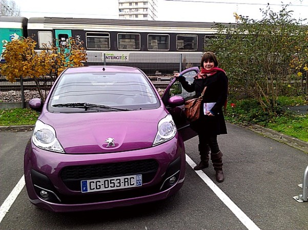 Carro alugado em Tours - Vale do Loire