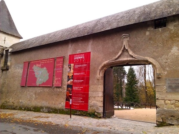 Château Clos Lucé - entrada