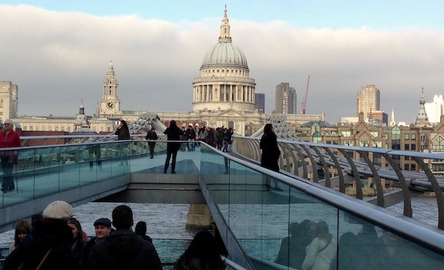 Millenium Bridge e St Paul's CathedralSt Paul