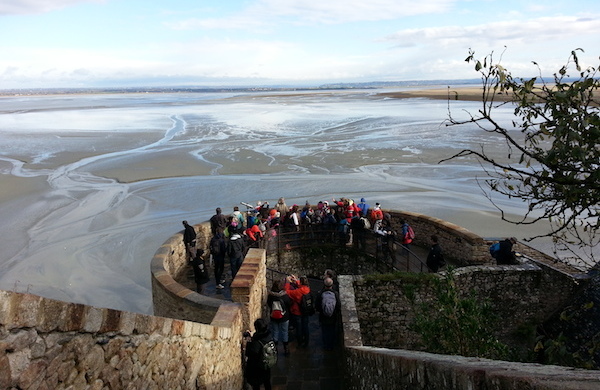 Mont St Michel - as muralhas