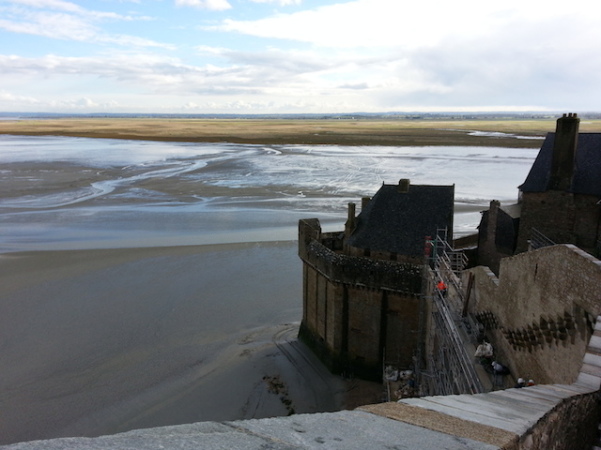 Mont St Michel - a vista