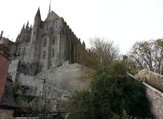 Mont St Miclhel - a Abadia