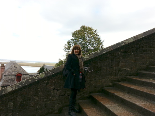 Mont St Michel - a subida