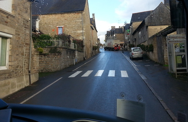 Estrada para o Mont St Michel