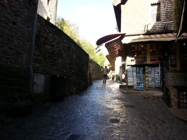 Mont StMIchel- a subida