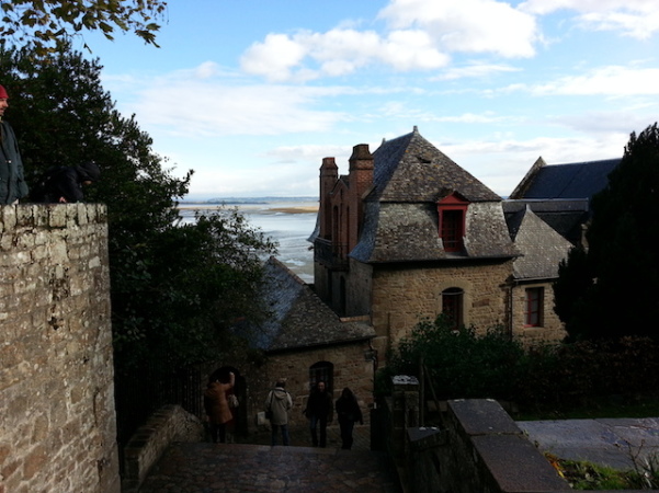 Mont St Michel - as muralhas