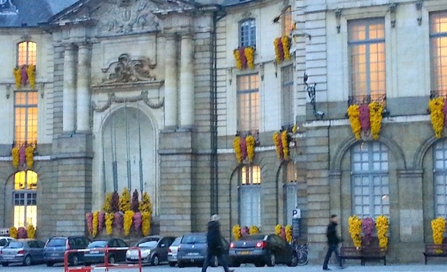 Place de l'Hôtel de Ville - Rennes- França