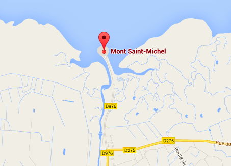 Mont St Michel - localização
