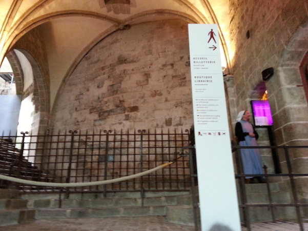 Mont St Michel - entrada para a Abadia