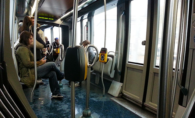 Interior Tram - Bordeaux