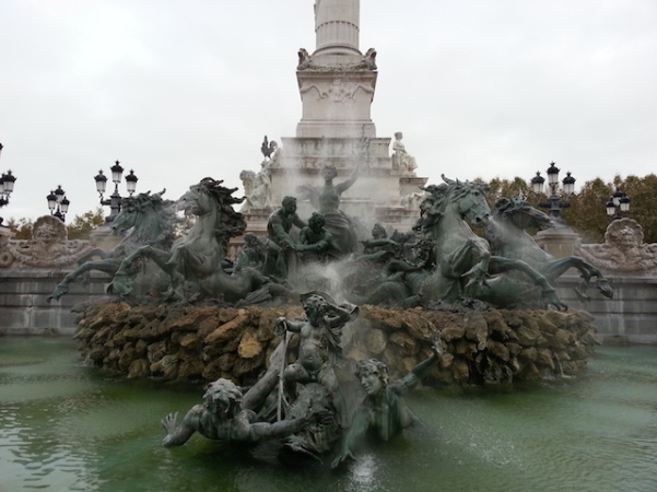 Le Monument aux Girondins - detalhe