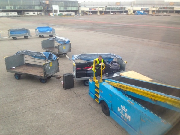 Embarque bagagem - KLM Schiphol