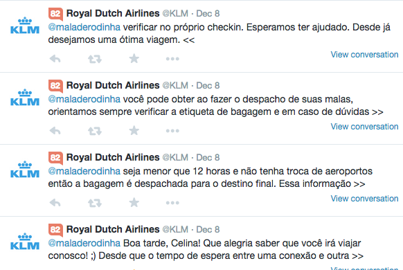 Twitter KLM