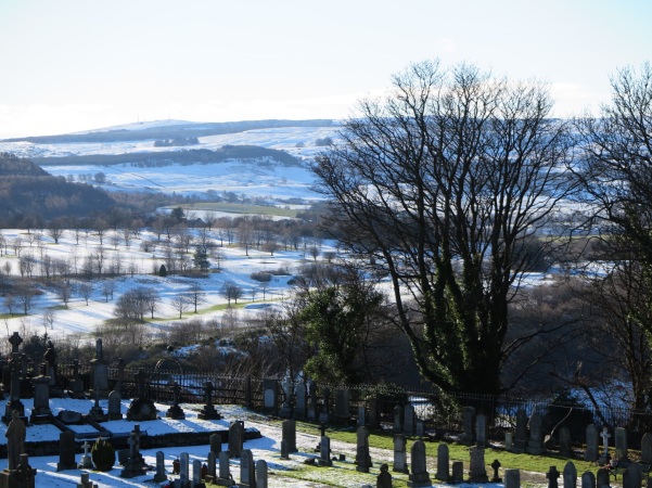 Stirling Castle- Escócia -vista da esplanada