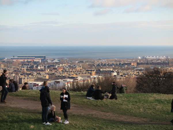 Calton Hill - Eclipse Solar - 2015