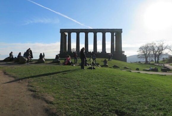 National Monumento - Calton Hill - Eclipse Solar2015