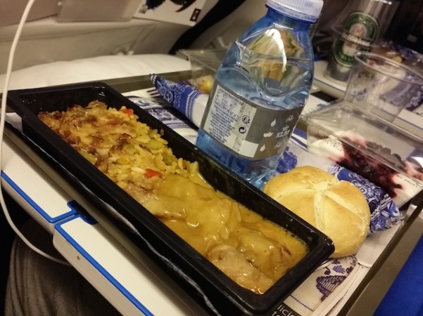 KLM - Classe Econômica - Almoço - Frango