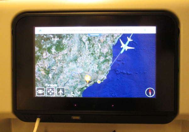 KLM- Mapa do vôoKLM- Mapa do vôo