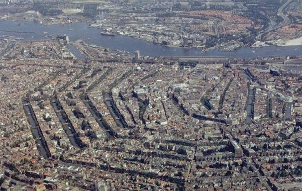 Amsterdam Foto aérea