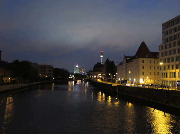 Berlim - Rio Spree - Noite