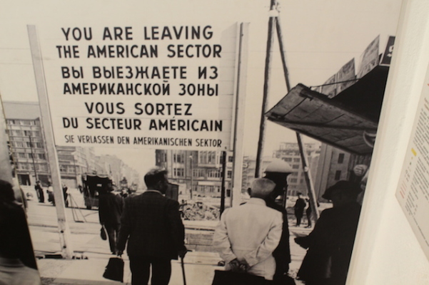 Youareleaving ...- CheckpointCharlie