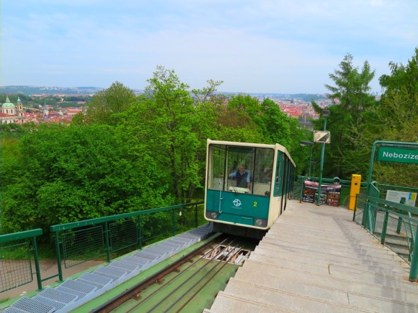 Funicular Monte Petrin - Praga